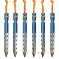 Customized High Strength Camping Titanium Hook Tent Pegs